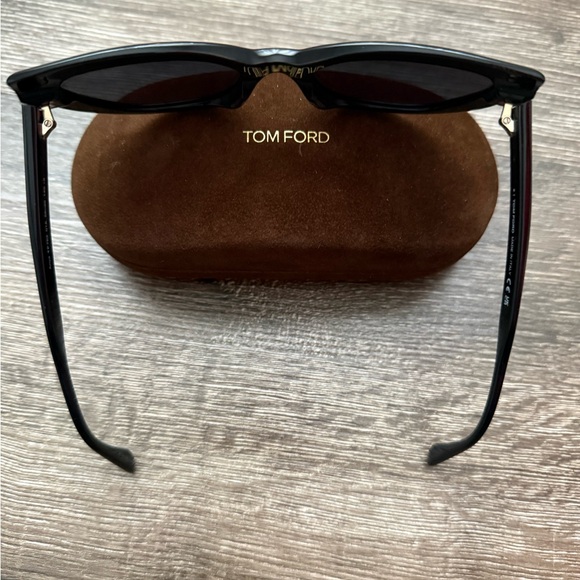 Tom Ford Dark Cat-Eye Sunglasses - Picture 2 of 5